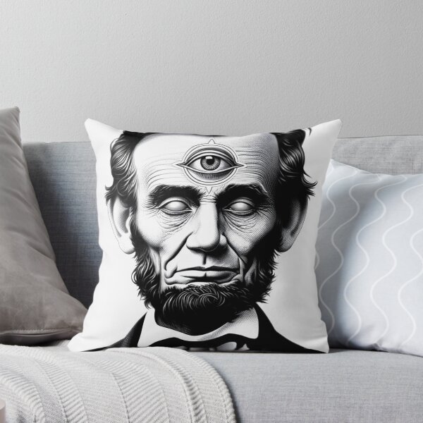Item preview, The Third Eye of Abraham Lincoln Portrait designed and sold by FattyBeaver.