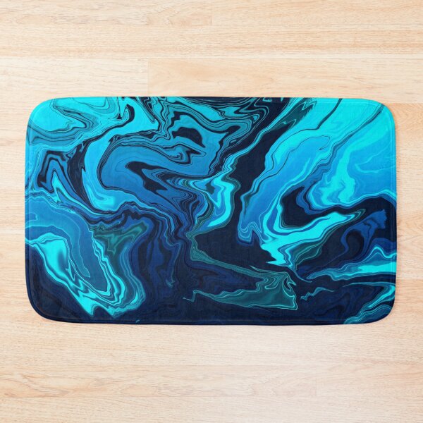 Item preview, Underwater Demise - Blue Marble Desk Mat designed and sold by myamcd.