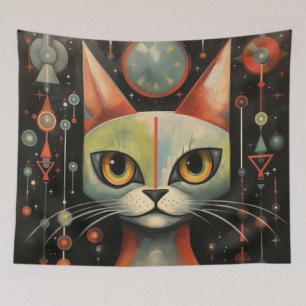 Item preview, Atomic Cats Art designed and sold by nomiraclehere.