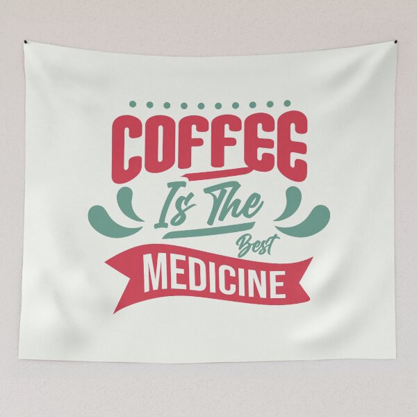 Item preview, Coffee Cure Daily Dose Tee designed and sold by RuyaFab.