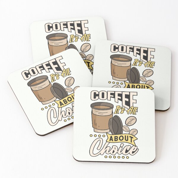 Item preview, Caffeine Choices Coffee Lover Tee designed and sold by RuyaFab.