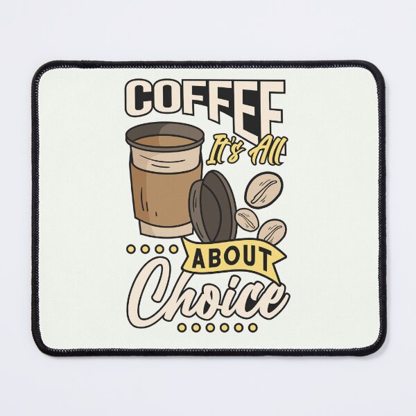 Item preview, Caffeine Choices Coffee Lover Tee designed and sold by RuyaFab.