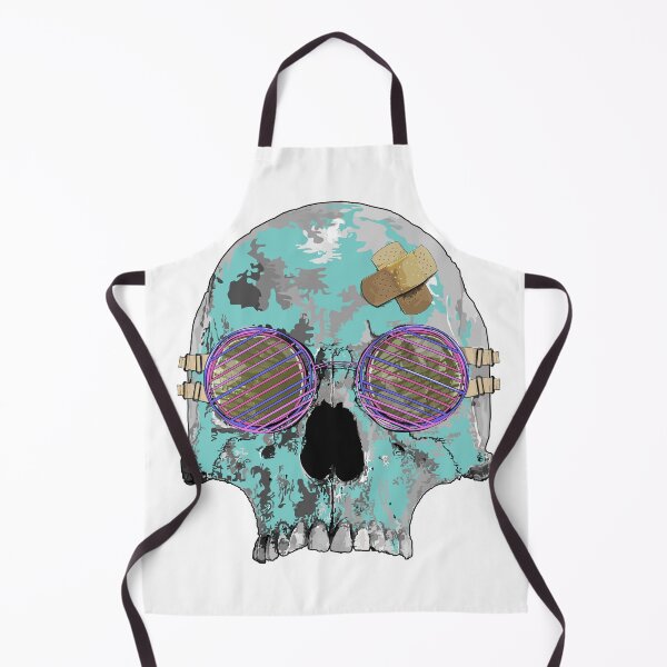 Item preview, Forest green skull - shutter shades and plaster bandages designed and sold by m-yoga-store.