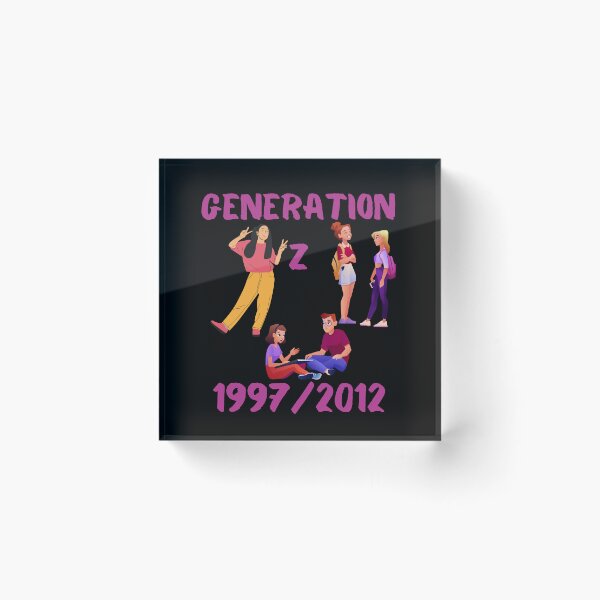 Item preview, Generation Z designed and sold by stickersrafisa.