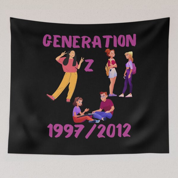 Item preview, Generation Z designed and sold by stickersrafisa.