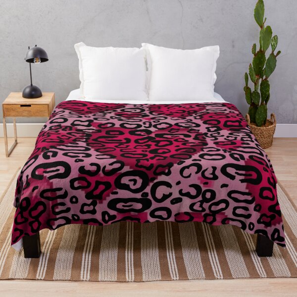 Item preview, Leopard Print Pattern, pink heart designed and sold by zzzozzo.