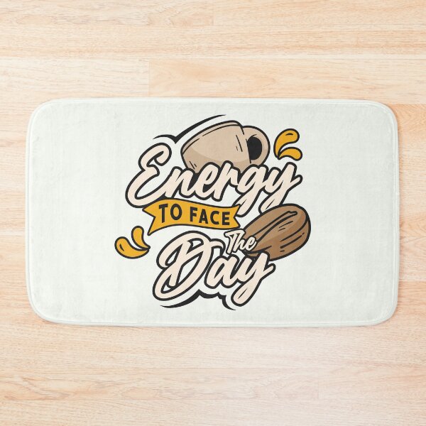 Item preview, Energy To Face The Day - Coffee Lover's Motto designed and sold by RuyaFab.