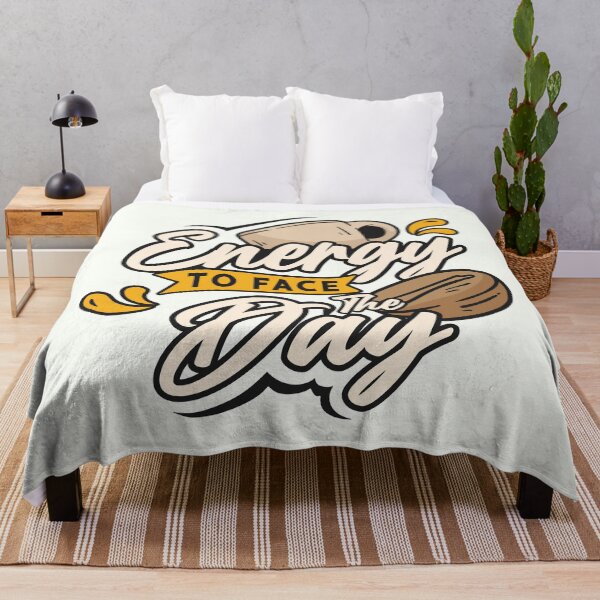 Item preview, Energy To Face The Day - Coffee Lover's Motto designed and sold by RuyaFab.