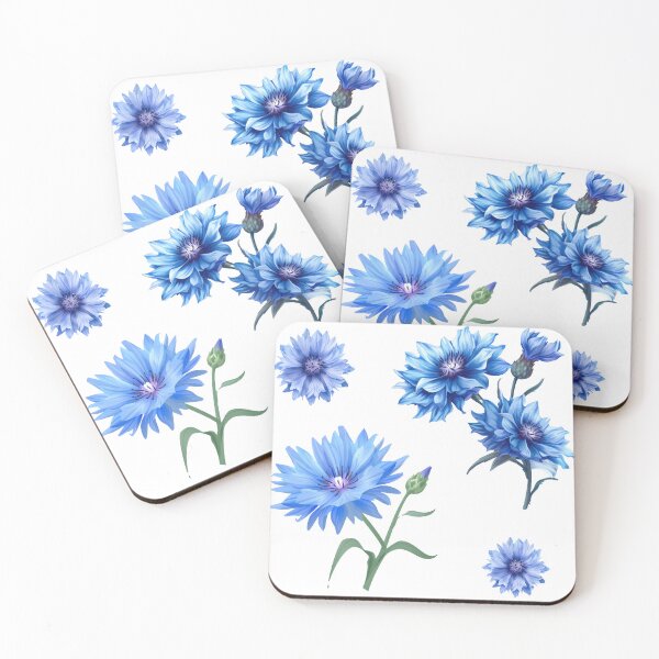 Item preview, Blue cornflowers designed and sold by FlowersColorful.