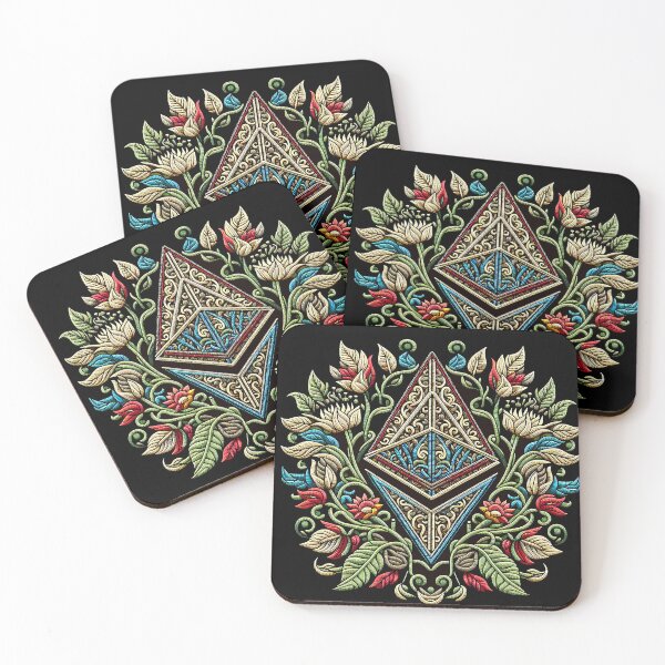Item preview, ETH "Botanical Ether: Floral Emblem of ETH" designed and sold by zzz888.