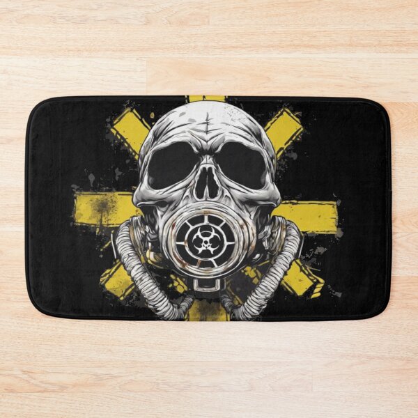 Item preview, skull wearing bio-hazard  mask designed and sold by Catfighter.