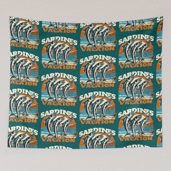 Item preview, The Sardines Vacation designed and sold by Gentle40Winks.