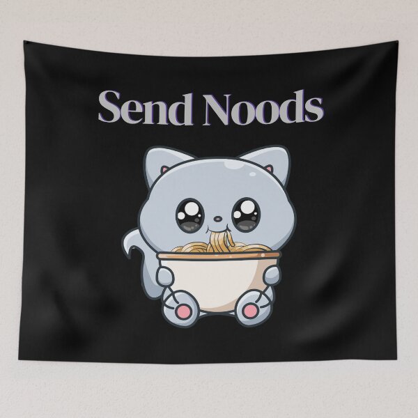 Item preview, SEND NOODS designed and sold by BootsNCatsStore.