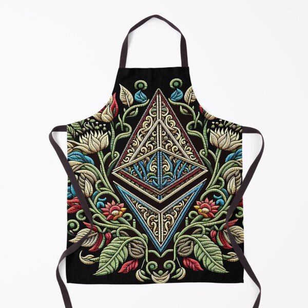 Item preview, ETH "Éter botánico: emblema floral de ETH" designed and sold by zzz888.