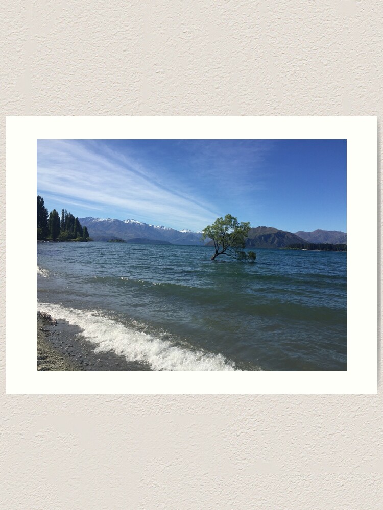Alternate view of That Wanaka Tree New Zealand Nature Photography Art Print