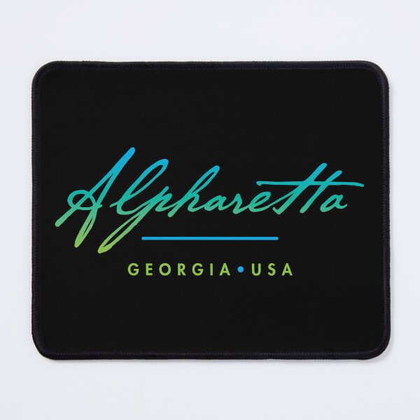 Item preview, Alpharetta Georgia Typographic Design designed and sold by Futurebeachbum.