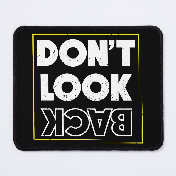 Item preview, Don't Look Back - Inspirational Urban Typography designed and sold by RuyaFab.