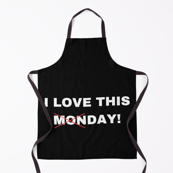 Item preview, I love this day monday - simple text, minimalism designed and sold by coolvibes-shop.
