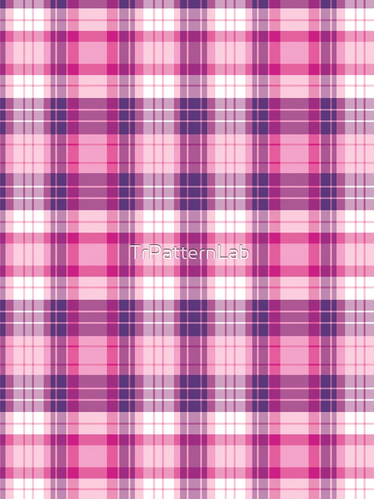 Thumbnail 4 of 4, iPhone Case, Plaid digital paper pattern designed and sold by TrPatternLab.