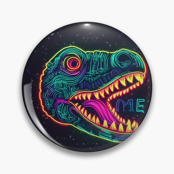 Item preview, Neon Dinosaur  designed and sold by DinoAndOther.