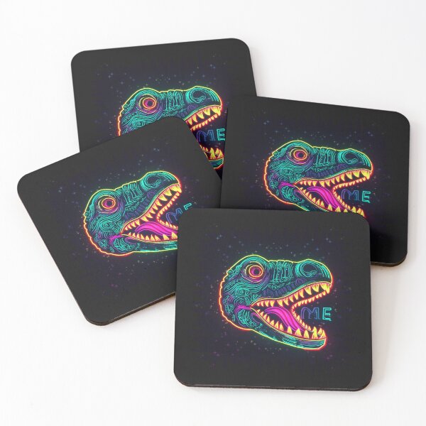 Item preview, Neon Dinosaur  designed and sold by DinoAndOther.
