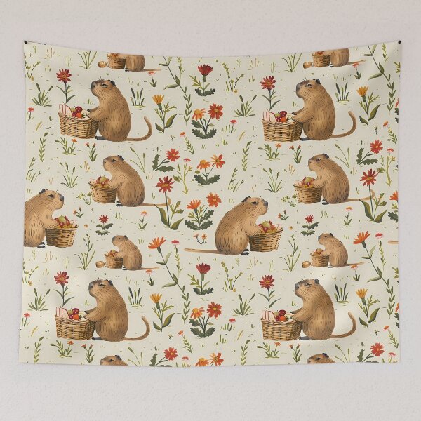 Item preview, Wonder Capybara #1 designed and sold by PSKStudio.
