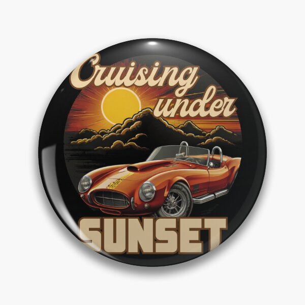 Item preview, Cruising under SUNSET cool car driving design designed and sold by Jt41.