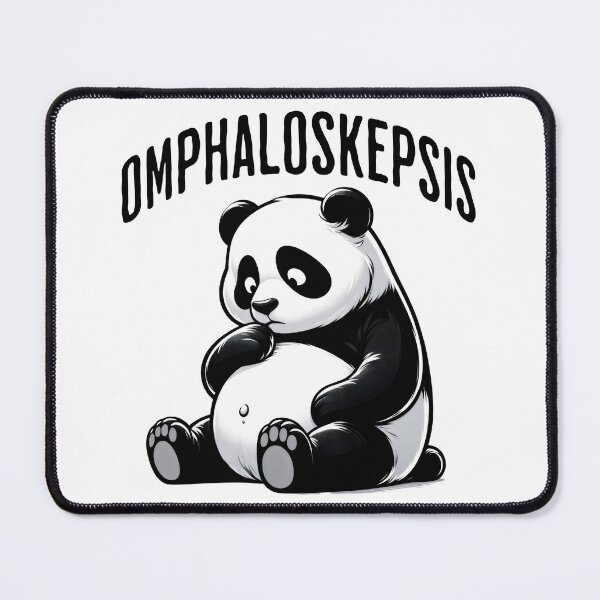 Item preview, This Panda's omphaloskpsis or contemplation of its navel is part of a mystical exercise designed and sold by LuxindaSwirl.