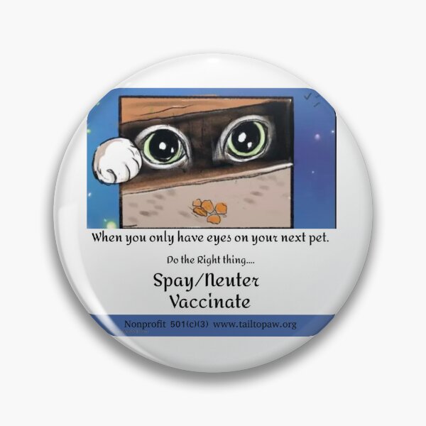 Item preview, Spay/Neuter vaccinate designed and sold by Tailtopaw.