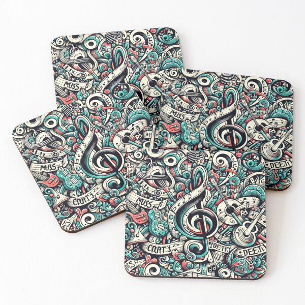Item preview, Melodic Manuscript Rhythmic Fusion designed and sold by GracePaigePlaza.