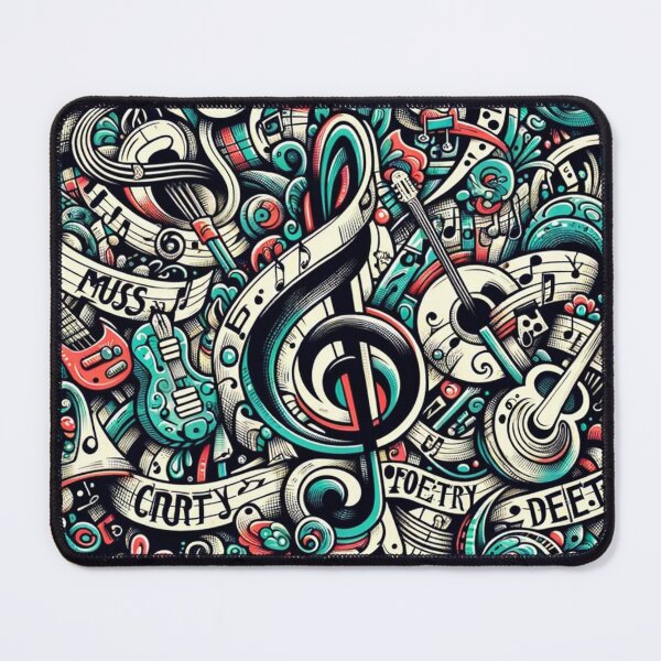Item preview, Melodic Manuscript Rhythmic Fusion designed and sold by GracePaigePlaza.