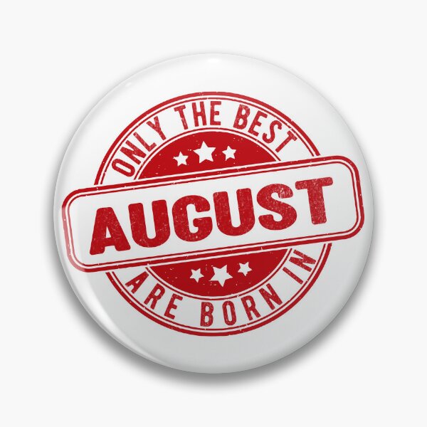 Item preview, only the best are born in august designed and sold by HB Shirts.