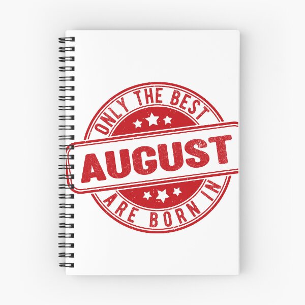 Item preview, only the best are born in august designed and sold by HB Shirts.
