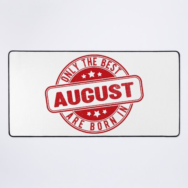 Item preview, only the best are born in august designed and sold by HB Shirts.