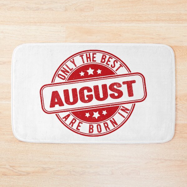 Item preview, only the best are born in august designed and sold by HB Shirts.