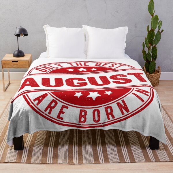 Item preview, only the best are born in august designed and sold by HB Shirts.