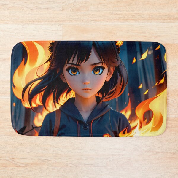 Item preview, Cute Anime Fire Girl designed and sold by TheArtOfPat.