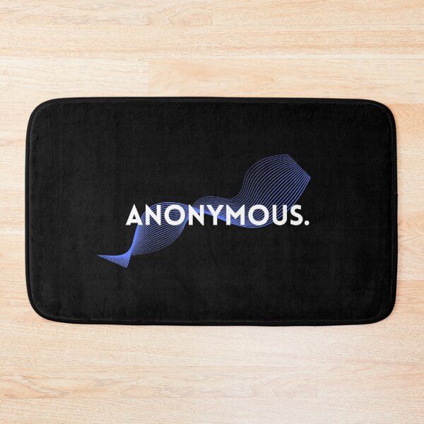 Item preview, Anonymous || Cool Blue Strand design designed and sold by ShopWearInspire.