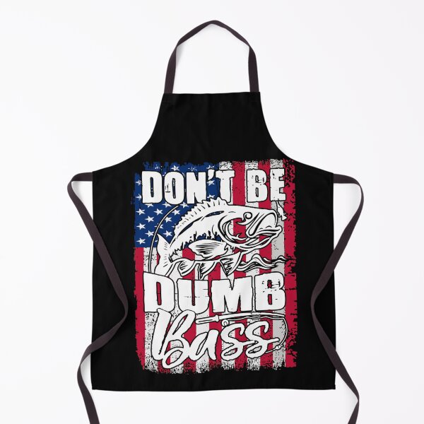 Item preview, Don't Be A Dumb Bass Funny quote Fishing Dad Jokes designed and sold by Ouzgane.