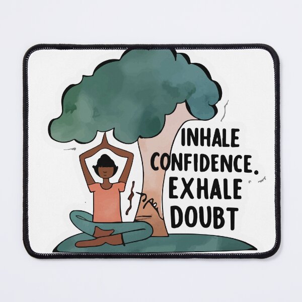 Item preview, Meditation Tree - Inhale Confidence, Exhale Doubt designed and sold by NiftyWrx.