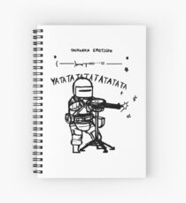 Lord tachanka emoticon Spiral Notebook