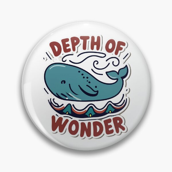 Item preview, Majestic Blue Whale - Depth of Wonder Ocean-Inspired Art designed and sold by NiftyWrx.