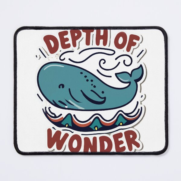 Item preview, Majestic Blue Whale - Depth of Wonder Ocean-Inspired Art designed and sold by NiftyWrx.
