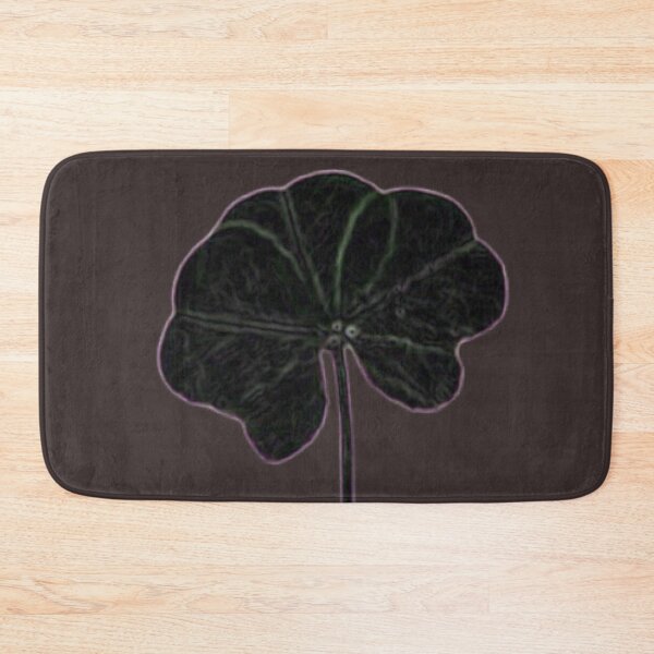 Item preview, Brown Bark Black Minimalist Real Five Leaf Clover designed and sold by kattakitty.