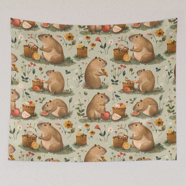 Item preview, Wonder Capybara #3 designed and sold by PSKStudio.