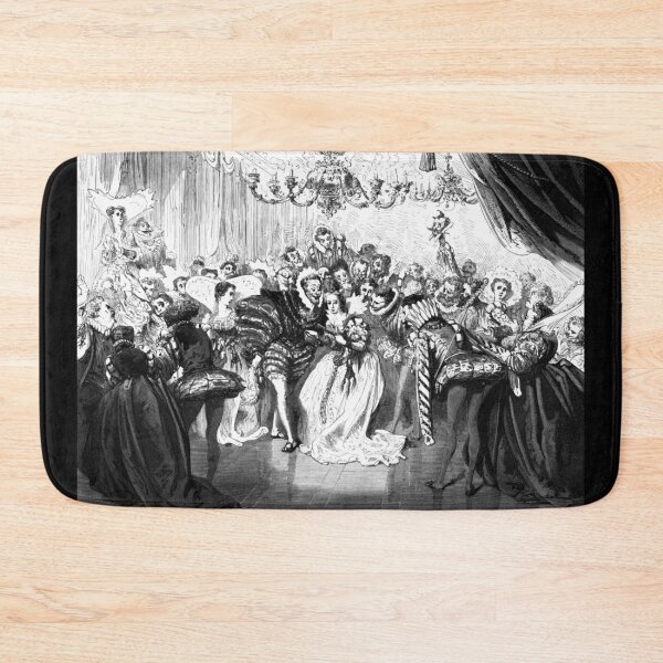 Item preview, Cinderella at the Ball - Gustave Dore designed and sold by forgottenbeauty.