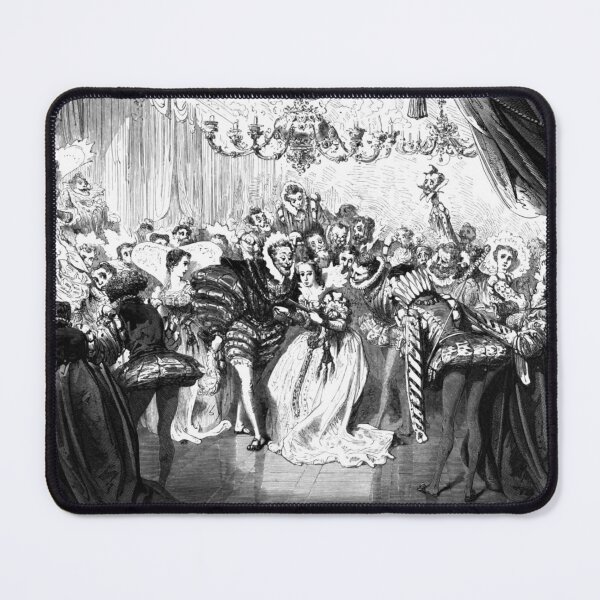 Item preview, Cinderella at the Ball - Gustave Dore designed and sold by forgottenbeauty.