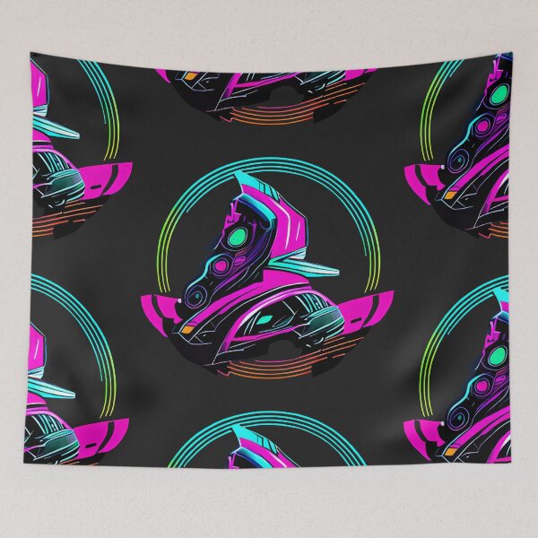 Item preview, Neon Cyberpunk Starship designed and sold by Chubuter.
