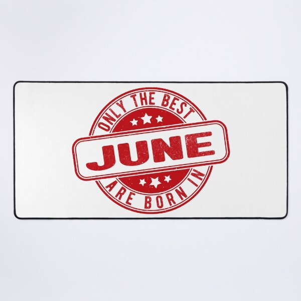 Item preview, only the best are born in june designed and sold by HB Shirts.