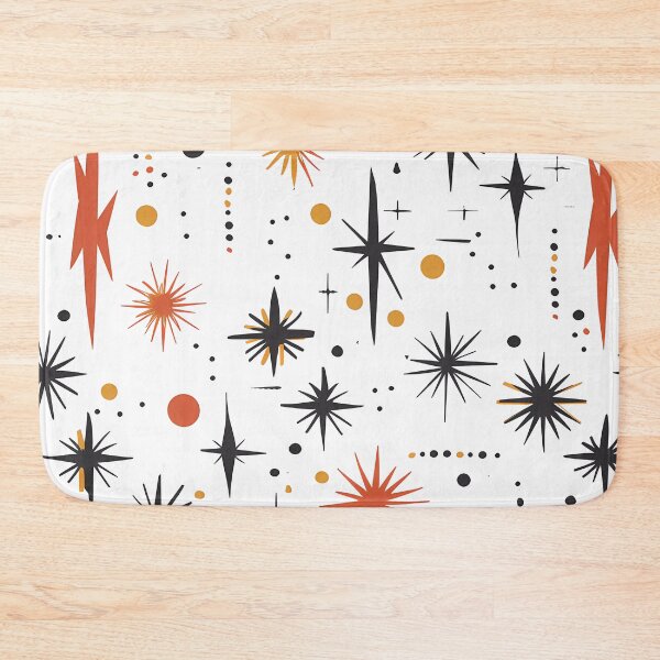 Item preview, Retro Atomic Starbursts Pattern - Mid-Century Modern Abstract Design for Home Decor and Apparel designed and sold by David Balzen.